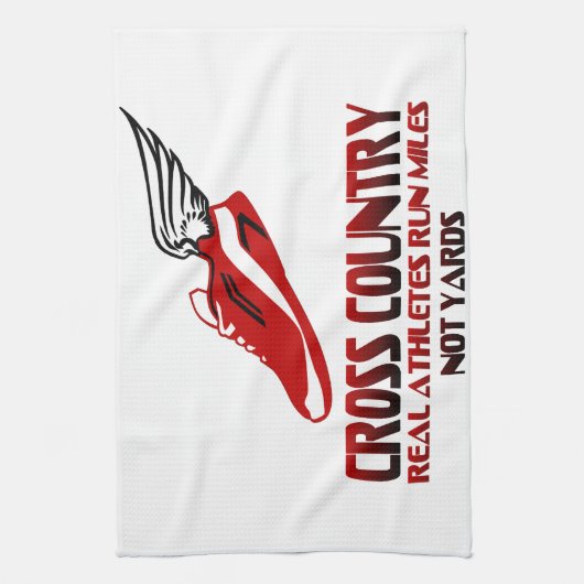 Land overschrijdend theedoek (Verticaal)