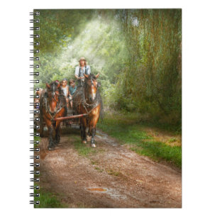 Land - Paard - De hooi rit Notitieboek