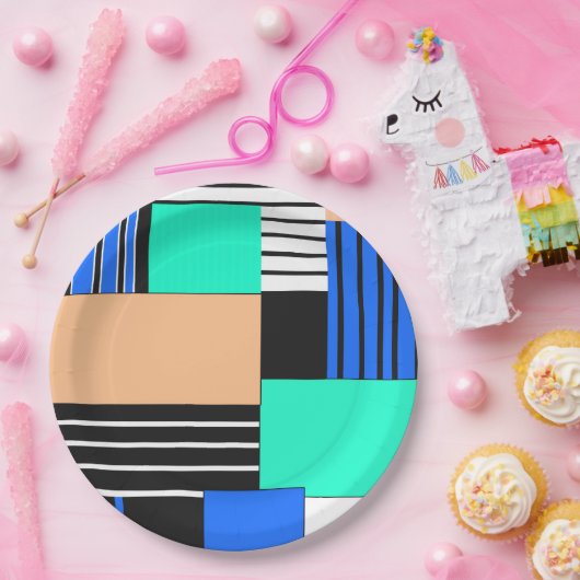 Land. Papieren Bordje (Feest)