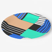 Land. Papieren Bordje (Gekanteld)