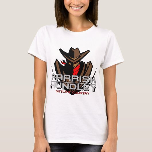 Land Parrish-Hundley Outlaw T-shirt (Voorkant)