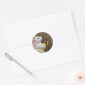 Land Pasen Ronde Sticker (Envelop)