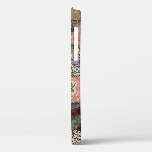 Land patchwork quilt, 3D textuur. Case-Mate iPhone Case (Achterkant / Links)