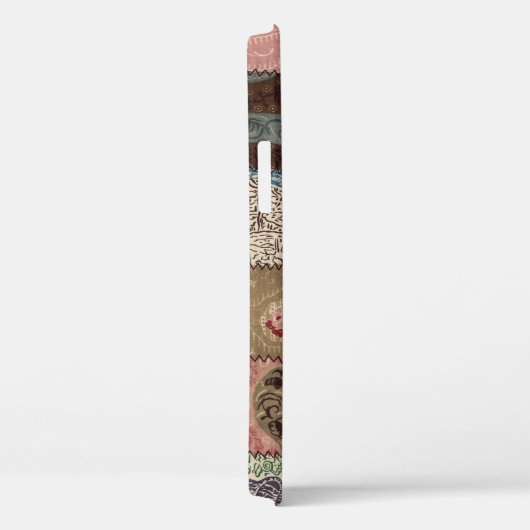 Land patchwork quilt, 3D textuur. Case-Mate iPhone Case (Achterkant / Rechts)