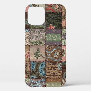 Land patchwork quilt, 3D textuur. Case-Mate iPhone Case