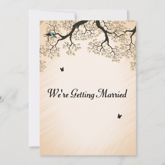 Land Perzage Opslaan Datum Save The Date (Achterkant)