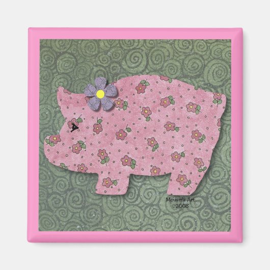 Land Pig Magnet (Voorkant)