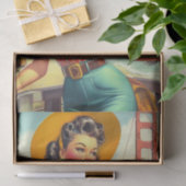  land Pin-Up Tissuepapier (Geschenk)