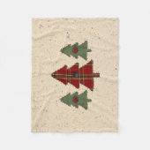 Land Pine Fleece Blanket (Voorkant)