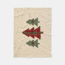 Land Pine Fleece Blanket Deken