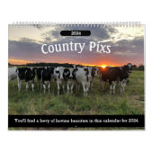 Land Pixs Koe Kalender 2024 (Hoes)