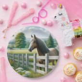 Land Pony Paard Verjaardagsfeest Papieren Bordje (Feest)