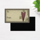 Land Prim Heart - CadeauLabel Visitekaartjes (Bureau)