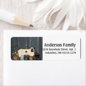 Land Prim Sheep Retouradres Labels (Insitu)