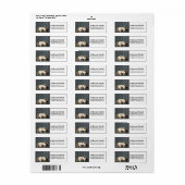 Land Prim Sheep Retouradres Labels (Full Sheet)