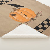 Land Primitief pompoen Sherpa Deken (3/4)