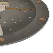 Land Primitief Snowman Snijplank (Hoek)