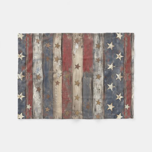 Land/Primitieve noodlijdende Amerikanen Fleece Deken (Voorkant (Horizontaal))