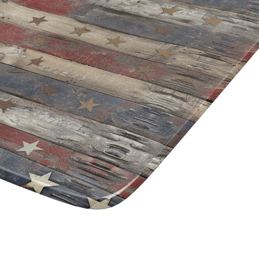 Land/Primitieve noodlijdende Amerikanen Snijplank (Hoek)