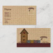 Land Primitive Shelf Visitekaartje (Voorkant / Achterkant)