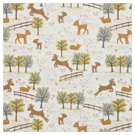LAND Print Stof (Swatch)