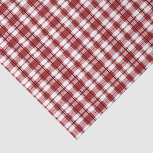 Land Pset Rustic Red Black Tissuepapier (Detail)