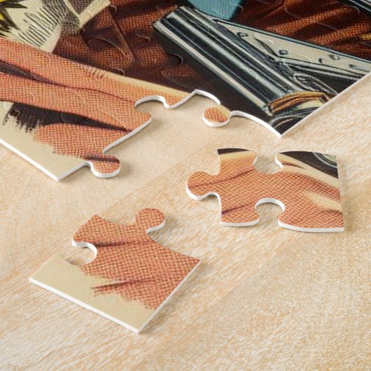  land pulp meisje legpuzzel (Zijkant)