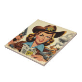  land pulp meisje tegeltje (Zijkant)