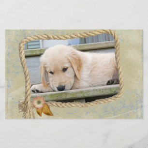 Land Pup Briefpapier