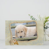 Land Pup Briefpapier (Staand voorkant)