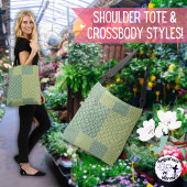 Land Quilt Groen Tote Bag
