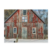 Land Quilt Old Barn