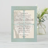 Land Raampaneel Trouwen Kaart (Staand voorkant)