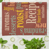 Land Recept Gezegden Verbrand Aantal Theedoek (Gevouwen)