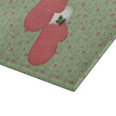 Land Red Mittens Glass Cutting Board Snijplank (Hoek)