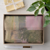 Land Red White Barn Pink Sky Tissuepapier (Geschenk)