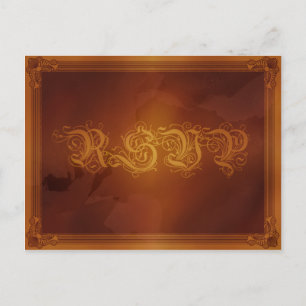 Land  Rich Brown RSVP Briefkaart
