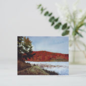 Land Road Briefkaart "Big Ditch Lake" (Staand voorkant)