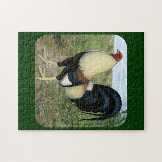 Land Road Gamecocock Legpuzzel (Horizontaal)