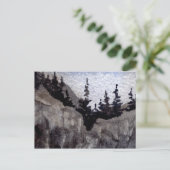 Land Roads Briefkaart "Rock Cliff #1" (Staand voorkant)