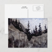 Land Roads Briefkaart "Rock Cliff #1" (Voorkant / Achterkant)