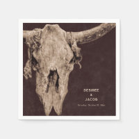 Land Rodeo Westerne bruine stier schedel