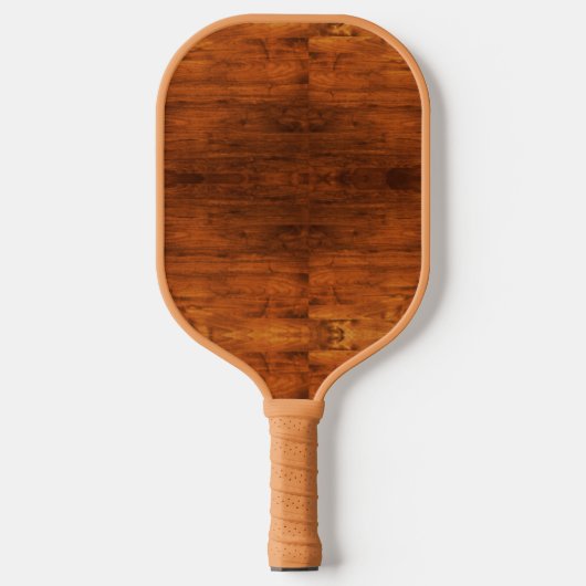 Land roesthout, getextureerd pickleball paddle (Voorkant)