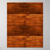 Land roesthout, getextureerd poster (Voorkant)