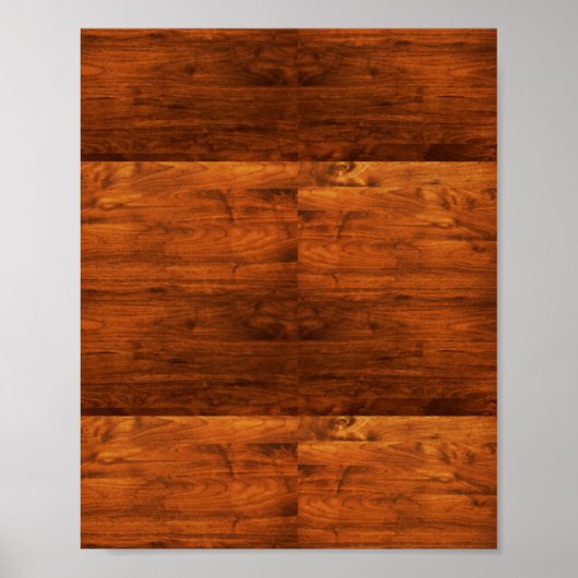 Land roesthout, getextureerd poster (Voorkant)