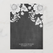 Land Roestkalk op karton I Menu (Achterkant)