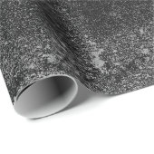Land Roestzwart en witte textuur Cadeaupapier (Rol Hoek)