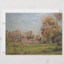 Land rond Lagny, Frankrijk (landschap)