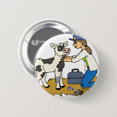 Land Ronde Button 5,7 Cm (Voorkant /achterkant)