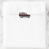 Land Rover 110 Ronde Sticker (Tas)